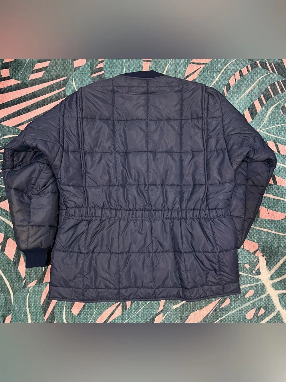 Vintage Bob Allen Gun Club Quilted Dual Zip Puffer Coat Jacket